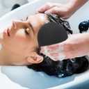 NOLITOY 12 Pieces Black Scalp Massage Combs Portable Soft Washing Hair Brushes for Shampooing Hair Care and Styling at Home or Travel