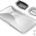 Universal Grease Tray with Catch Pan, Adjustable Drip Pan fits Nexgrill, Charbroil, Dyna Glo, Kenmore, BHG, Master,Backyard, Uniflame,Expert, Galvanized Steel Replacement Part for 3/4/5Burner Gasgrill