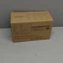 4 PCS Artificial Mini Christmas Trees, 7.9IN Bottle Brush Trees with 2 Modes Timer LED String Lights, Button Cell Battery Powered Desktop Pine Trees with Wooden Base for Home Xmas Decor (Warm White)