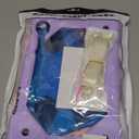 Case for Samsung Galaxy Tab S10 Lite / S10 FE / S9 FE 10.9 Inch, Samsung Tab S9 11 Inch, Rugged Galaxy S10 Tablet Case with Pen Holder 360 Rotating Stand Shoulder Strap Screen Protector, Purple