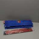 O-Cedar Hardwood Floor 'N More 3-Action Mop with 1 Extra Refill | Microfiber Mop with 3pc Handle | Use Wet or Dry, Red