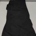 Womens Dress Pants Stretchy Work Pants Business Casual Office Trousers Pull On Flare Slacks with 4 Pockets (Medium, Black)