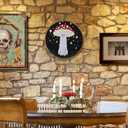 Mushroom Ghost Wall Decor Mushroom Home Wall Decor Mushroom Aesthetic Art Cottagecore Decor for Living Room Kitchen Bathroom