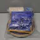 168Pcs Blue Eid Ramadan Decorations for Home Mosque Lantern Moon Plates and Napkins Cups Forks Islamic Muslim Decor Tableware Sets for Eid al-Fitr Decor al-Adha Festival Home Party Supplies Serves 24