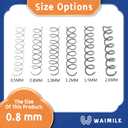 63-37 Tin Lead Rosin Core Solder Wire 4Pcs Sn63-Pb37 Rosin Core Solder Wire for Electrical Soldering(0.8mm 400g)