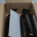 32 Ounce Glass Shampoo and Conditioner Dispenser Bottle with Pump, Shower - 1 Liter Body Wash Dispenser for Shower- by Kitchentoolz (Amber)