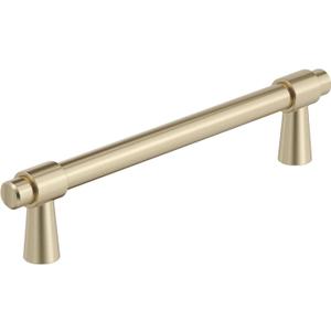 Amerock BP36859BBZ | Destine 5-1/16 inch (128mm) Center-to-Center Golden Champagne Cabinet Pull | Kitchen Cabinet Hardware | Furniture Hardware | Drawer Handle