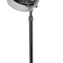 Hooded Hair Dryer, Adjustable Stand Hair Dryer on Wheels, Professional Ionic Bonnet Dryer with 3 Temperature Settings, for Salon, Spa or at Home Use (Grey)