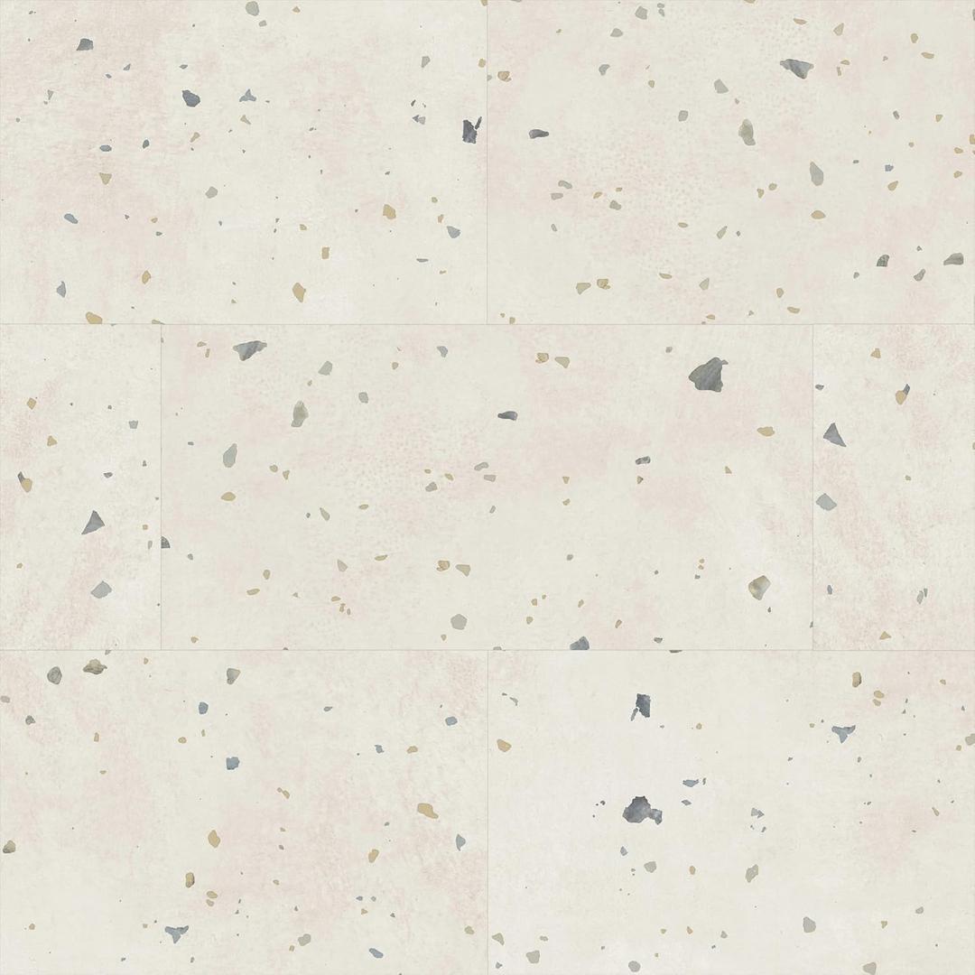 Allure Perfect Parfait Terrazzo Waterproof Luxury Vinyl Tile Flooring, 23.56 sq ft., 1 Box, 12mil Wear Layer, Click Lock Install, 12in x 24in Tiles (CASE)