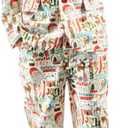 EraSpooky Men Christmas Suit Set Ugly Holiday Party Outfit (M)