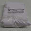 Biscaynebay Textured Fabric Round Tablecloths 90", White Water Resistant Table Cloths Circle Folding Table Covers Linen for Dining, Kitchen, Wedding and Parties etc. (90" (Round), White)