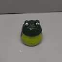dgudgu Frog Salt Cellar With Lid And Spoon Ceramic Salt Container Green Salt Box Cute Salt Containers For Countertop– Elegant Salt Holder For Countertop Missing Spoon