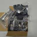 Universal Truck Tonneau Cover Replacement and Accessories Part Kit for Hard Tri-fold & Quad-fold Truck Bed Cover Include Nut, T-Bolt and Tonneau Cover Clamp, Rear Clamp