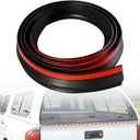 82792 Truck Cap Topper All Glass Rear Door Bottom Seal Replacement for Leer 100XQ | 65" Rubber Strip | Fits 3/16" Glass, No Door Skirt Models