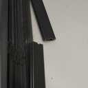 Cordless Light Filtering Mini Blind, 35 x 72 in, Black