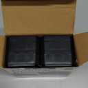 Bed Risers Furniture Risers Heavy-Duty Rectangular Adjustable Block Lift to 3 inches and 4.3 inches Desk, Sofa, Chair Legs, Refrigerator, Washing Machine Support up to 4000 pounds (2 layer(3inches), Black-square-4 Pack)