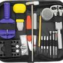 147 Pcs Watch Repair Tool Kit, Professional Spring Bar Tool Set, Watch Band Link Pin Tool Set with Carrying Case