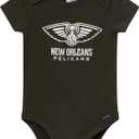 Gerber Baby NBA Boys & Girls 2-Pack Short Sleeve Onesie Bodysuits, 6-12M