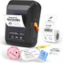 SUPVAN T50M Pro Label Maker with Wide Waterproof Labels, Compatible with Smartphone & PC (Windows/macOS) for Home, Kitchen, School and Office