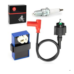 CDI Box Igniter and Ignition Coil & Spark Plug For HONDA Foreman 400 1997-2003 FourTrax Foreman 400 1995 1996 TRX400FW 4x4 30410-HM7-003