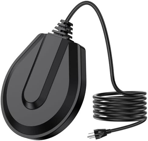 Tiflev Bird Bath Heater with 10ft, Utility Submersible Aluminum Cast De-Icer Chicken Water Heater for Birdbaths in Winter (50W)