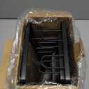 Aitatty Hanging Shower Caddy Bathroom Organizer: Rustproof Shower Shelf Racks Over Shower Head - No Drilling Inside Bath Shower Rack Shelves Over Showerhead for Shampoo with Soap Holder Black