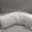 MIULEE Goose Feather Down 14x36 Pillow Insert Set Of 1 With 100% Down-Proof Cotton Cover, Soft Fluffy Decorative Pillow For Sofa Bed Couch Living Room White