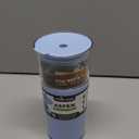 REDUCE Aspen 20 oz Vacuum Insulated Glass Tumbler with Lid & Extra Wide Straw - Keeps Drinks Cold for 12 Hrs - Ideal for Iced Coffee, Smoothies & Boba - Dishwasher Safe, Soft Base - Glacier