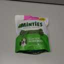 Minties Dog Dental Bone Treats, Tiny/Small Dental Dog Treats, 16 Ounces, Cleans Teeth, Fight Bad Breath, Removes Plaque and Tartar, 40 Count