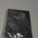 And Per Se 2026 Planner, A4 Size-Daily, Weekly & 18-Monthly Planner, Daily Schedule, Monthly Tabs, 100 GSM Thick Paper(Black)