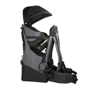ClevrPlus Deluxe Adjustable Baby Carrier Outdoor Hiking Child Backpack Camping (Grey)