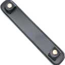 Jiesinlov Leather Backpack Shoulder Strap Pads Replacement Cushion Strap Covers for Tote Bag (Black)