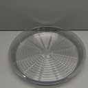 TITE 3 Pack Plant Saucer Heavy Large Planter Durable Thicker Plastic Plant Trays for Indoors and Outdoor,Plant Saucer Drip Trays, Transparent, 16 inch