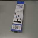 Qaestfy Grout Brush with Long Handle for Cleaning, Stiff Bristles Handheld Tile Scrub Brush, V-Shape Crevice Cleaning Brush for Floor Deep Cleaning