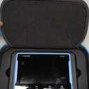 FNRSI 2C53P Plus Upgraded with Carrying CASE 3in1 Oscilloscope/Multimeter/DDS Signal Generator Tablet Touch Screen Portable Digital Automotive Oscilloscope 2 Channel 50MHz Bandwidth 250Ms/S Counts