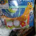 Tabletop Critter Pong 3 Balls And 3 Stands, 4 Pack