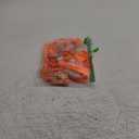 Kaei&Shi Floral Embroidered Garter Belt Set,Sheer Lingerie Sets for Women Sexy,Wedding Night Valentines Boudoir Outfits (4-6, Neon Orange)