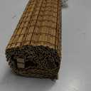 UNISHADES Cordless Bamboo Roman Shades for Windows, Blinds Size (36" W 64" H) Colour (Highfield Teak)
