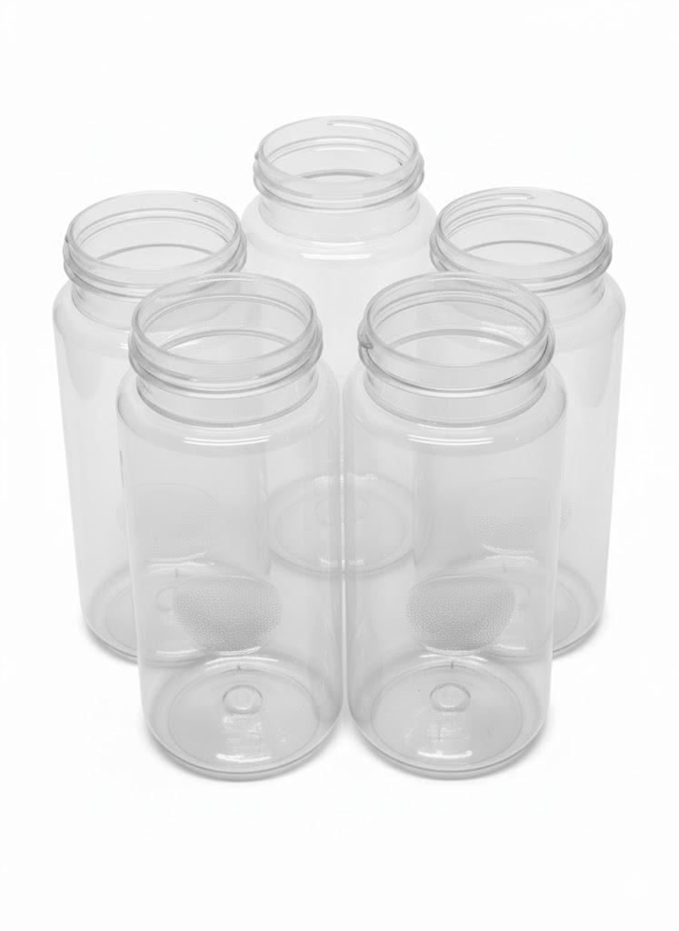20 Oz Sports Water Bottles Clear Water Bottles Plastic (Pack Of 5)