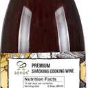 Soeos Cooking Wine,Shaoxing Rice Wine,Chinese Cooking Wine,Rice Cooking Wine,Shaoxing Wine Chinese Cooking Wine,Shao Hsing Rice Wine,21.64 fl oz (640 ml),1 Packs,Premium 5 Year Aged Cooking Wine