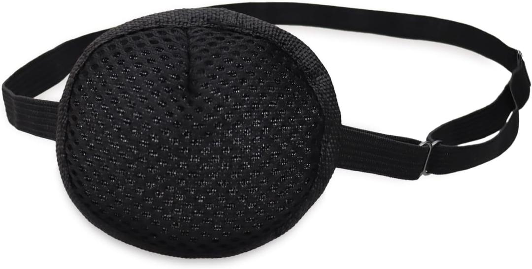 2 Pack Medical Eye Patches Retina Detach Eye Shield Cataract Surgery Eye Patches Amblyopia Lazy Mesh Eye Patches for Eye Surgery Covering Air Flow Breathable Patch