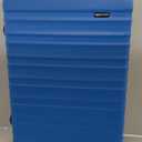 Amazon Basics 30" Hardside Large Checked Luggage, Hardshell Suitcase With Wheels, Expandable For Up to 15% More Space, With Scratch-Resistant Surface, Four Multi-directional Wheels, Light Blue