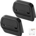 2 Pcs Box Cutter Retractable, Slice Box Opener Tool, Small Ceramic Box Cutter Safety, Magnetic Package Opener (Black)