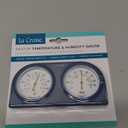 La Crosse 104-288BL-TBP Blue Analog Thermometer and Humidity Gauge