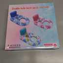 2 in 1 Floating Recliner Pool, Deluxe Inflatable Pool Float Adult with Backrest and Cup Holder, Cool Fun Pool Chair Float Bed, Pool, Beach, Enjoy Vacation, Age 15 + (pink)