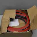 Duzzy 118 Inch Shower Threshold Water Dam, Shower Water Guard to Keep Water in Shower, Shower Water Stopper Dry and Wet Separation Suitable for Bathroom and Kitchen