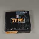 RV Tire Pressure Monitoring System (TPMS) - TPMS Sensors Set of 4 with 6 Alarm Modes | Solar/USB Charger | LCD Display | for RV/Truck/SUV/MPV/Sedan