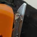 2026 Upgrade Cordless Electric Scissors with 3 Tungsten Steel Blades, 2500mAh Battery, LED Light, High-Torque Motor, Cardboard Cutter for Fabric, Cardboard, Leather, Carpet, Wire Rope Cutters (Orange)