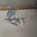 Wooden Baby Shower Crate Closet - Customizable Wooden Crate Box with Dual Rod System, Personalized Baby Shower Basket Alphabet Letters, Easy Assembly Baby Baskets for Baby Shower (Natural Wood)