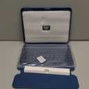 for iPad 11th(A16, 2025)/10th Generation Case with Keyboard, 360 Rotatable Case & Detachable Backlit Keyboard, Precision Cutouts and Pen Holder for iPad A16 11''/10th 10.9'', Navy Blue